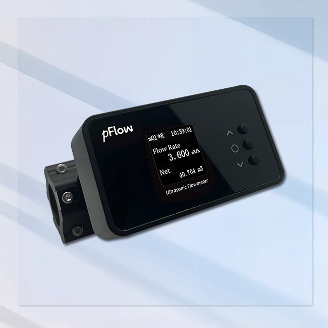 מהדק על מד זרימה מסוג